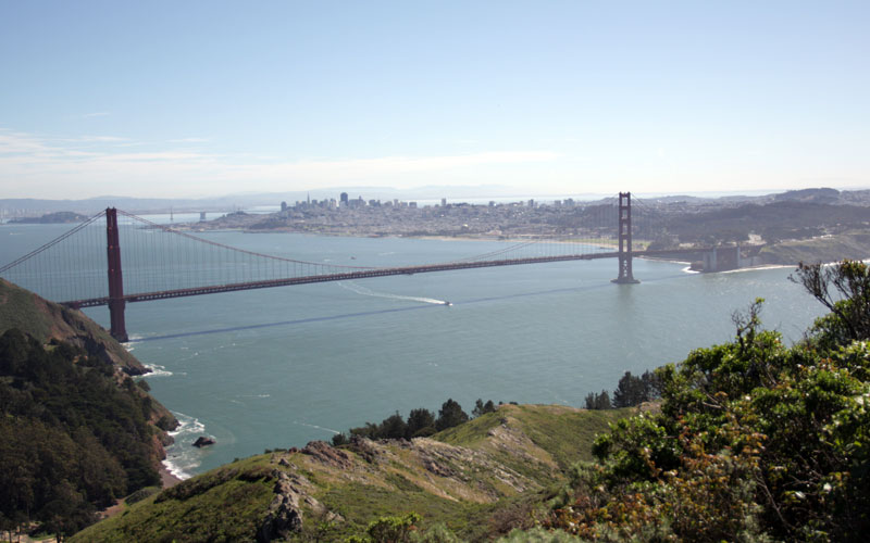 Golden Gate Bridge Rundreise Kalifornien